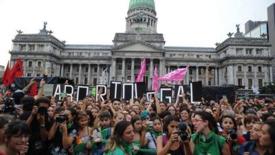 Los pro y los anti aborto se manifestar�n frente al Congreso a 150 metros de distancia