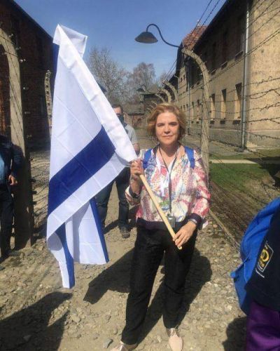Pilar Rahola participa de Marcha Por la Vida 2018