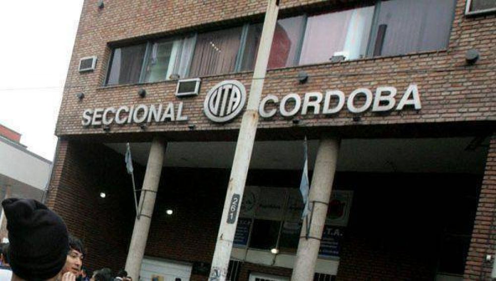 La UTA prepara la “normalización” de la seccional Córdoba y busca proscribir a los delegados