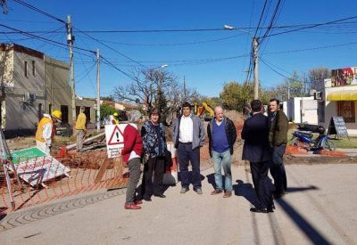 La comisi�n revis� las obras del Butal� y destac� la �celeridad�