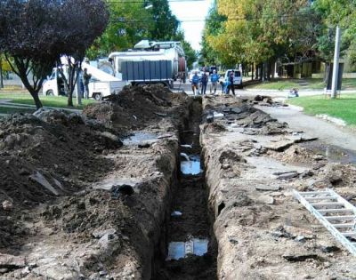 Recambio de ca�er�a cloacal