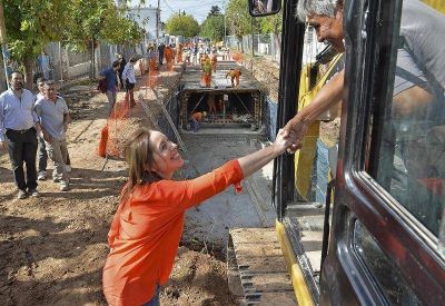 Tras el retiro espiritual, Vidal recorri� un distrito propio en el Conurbano