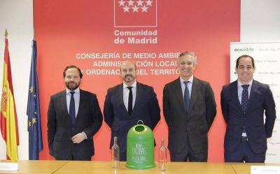 La Comunidad de Madrid recicl� 87.000 toneladas de vidrio en 2017