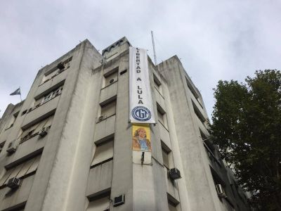 La CGT exige la libertad de Lula y convoca a marchar a la Embajada de Brasil