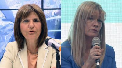 Bullrich cruz� a Magario: 