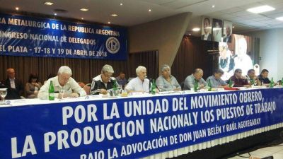 Los metalrgicos anunciaron un paro con movilizacin