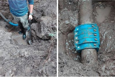 Normalizan el suministro de agua corriente