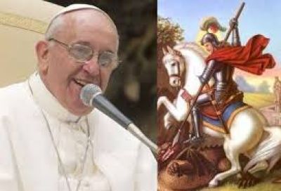 23 de abril: Memoria de San Jorge, onom�stico del Papa Francisco