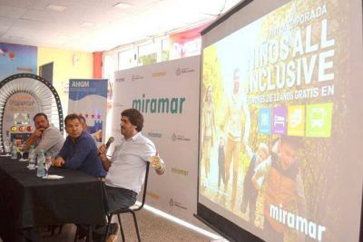 Miramar trabaja en serio promocionando fines de semana y vacaciones de inverno