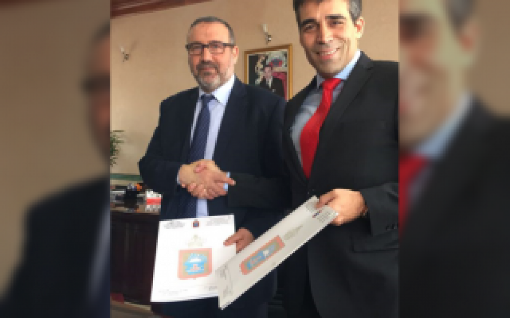 Intendente de Necochea firm en Marruecos un memorndum con la ciudad de Tnger