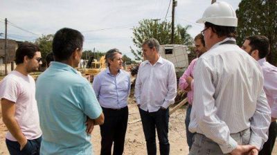 Avanza la obra del desag�e Gorriti