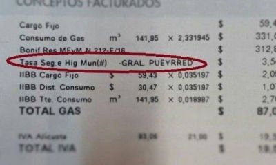 El municipio proyecta eliminar tasas en las facturas de gas
