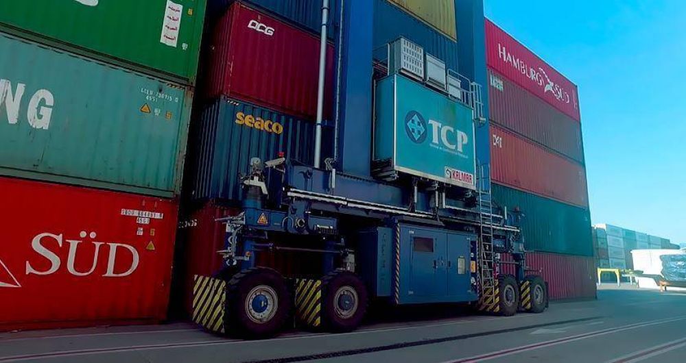 TCP Brasil logra rcords de volumen en operatoria de contenedores
