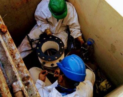 Reparan rotura en planta potabilizadora de Servicoop