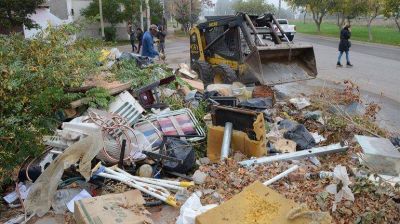 La Muni se llev� 70 toneladas de basura de Sapere