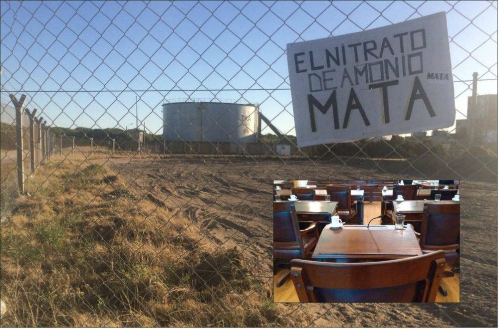 El HCD se neg a parar la construccin de la Planta de Fertilizantes en Puerto Quequn