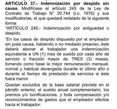 �En qu� consiste la reforma laboral que Macri envi� al Senado?