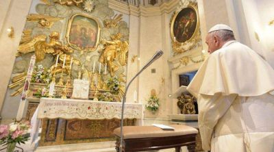 El Papa preside el rezo del Rosario por Siria al iniciar mayo, Mes de Mar�a