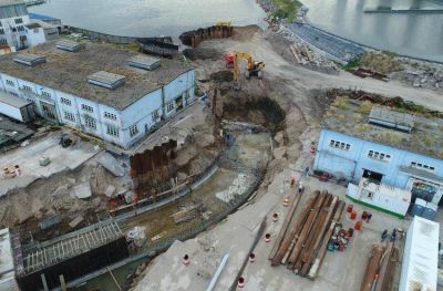 Reconocieron �grandes� avances en la obra de Arroyo del Barco