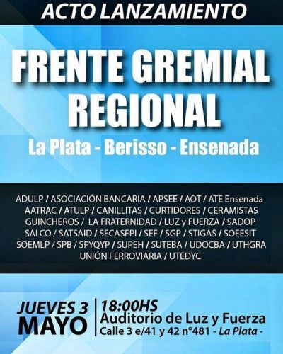 Lanzan en La Plata el 