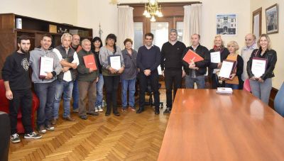 De la mano del municipio, se siguen regularizando instituciones