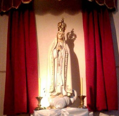 Fiesta y Novena en el templo de Nuestra Se�ora de F�tima