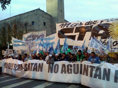 La CGT Mar del Plata y un firme reclamo