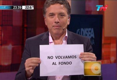 �No volvamos al Fondo�, exig�a hace dos a�os Nicol�s Dujovne