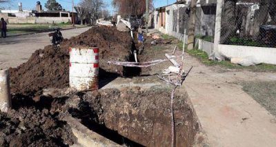 La obra de cloacas en San Crist�bal beneficiar� a unos 5.000 vecinos