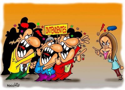 Crece la tensi�n entre Vidal y los intendentes por los impuestos y la obra p�blica