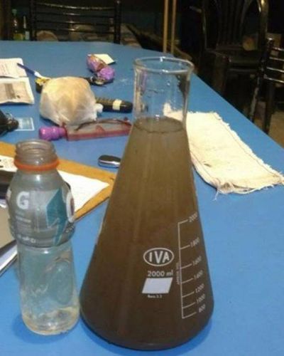 El tratamiento del agua en momentos de creciente: �Entra turbia pero sale potable�