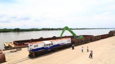 Colombia logra exitosa operaci�n de transporte de carga multimodal desde Barranquilla a Tocancip�
