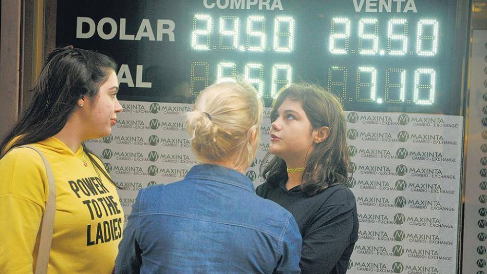 En la v�spera del D�a L, el d�lar se dispar�