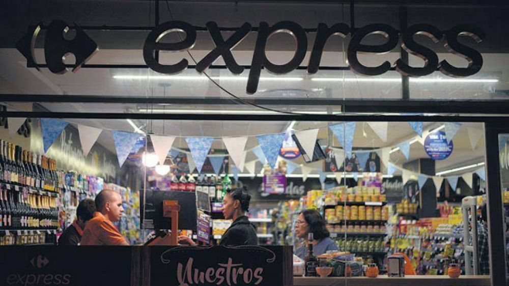 El empleo en los s�per volvi� a caer