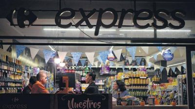 El empleo en los s�per volvi� a caer