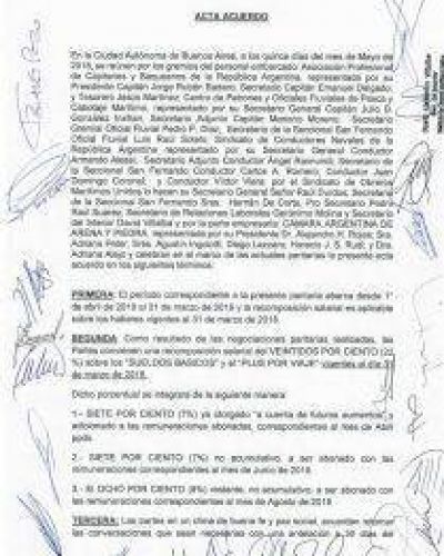 Liberado de la intervenci�n de Triaca, el SOMU San Fernando destroz� el techo salarial