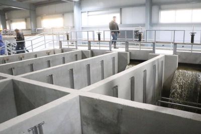 Planta potabilizadora: El Municipio de R�o Grande contin�a garantizando el avance de la obra con fondos propios