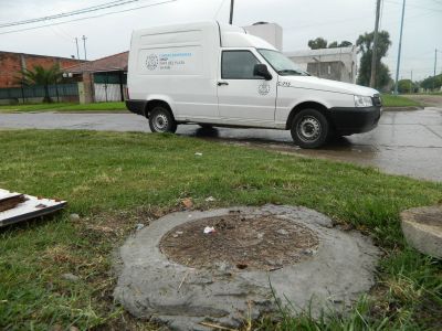 Zona Norte: OSSE alerta por el robo de tapas de cloaca