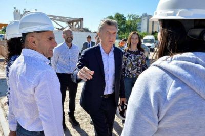 Macri y Vidal inauguran hoy en Bah�a Blanca el parque e�lico Corti