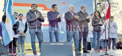 Habilitan obras de mejoramiento en el barrio Jard�n de P�rez