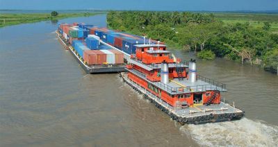 Gran porcentaje de las exportaciones argentinas se transportan por la Hidrov�a