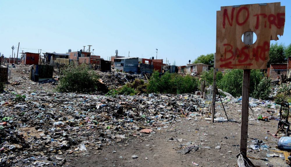 La vida sobre la basura a las afueras de Buenos Aires