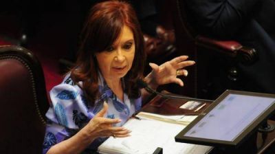 Reapareci� Cristina Kirchner: habl� de 