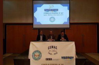 FADEEAC repas� sus acciones en el Consejo Federal 387
