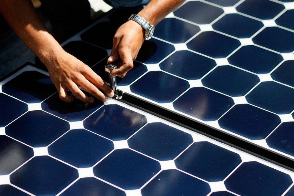 Energ�a renovable: cuando calienta el sol, all� en el acopio