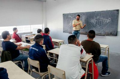 Aument� la matr�cula de estudiantes en penales de la provincia