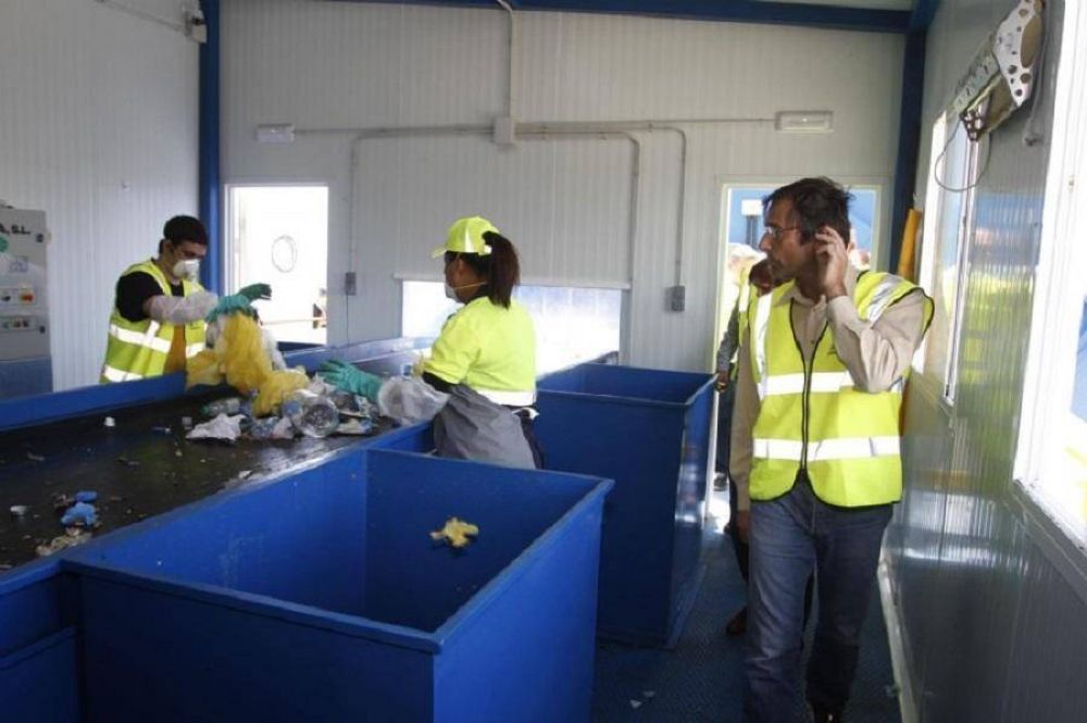 Nueva planta de clasificaci�n de residuos en Lanzarote