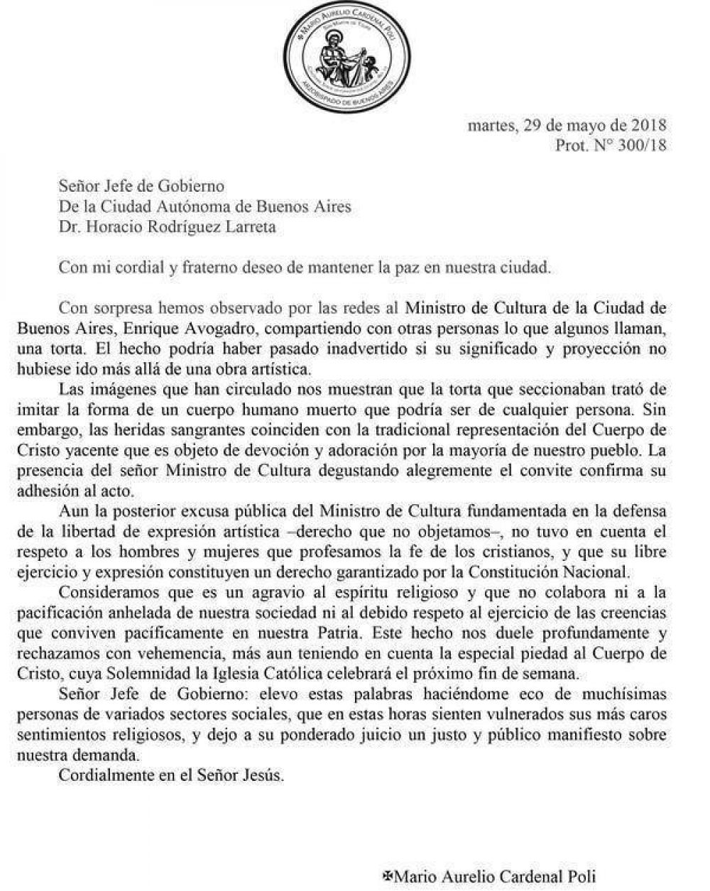 La Iglesia cuestion� el pol�mico video en que aparece el ministro de Cultura porte�o: 