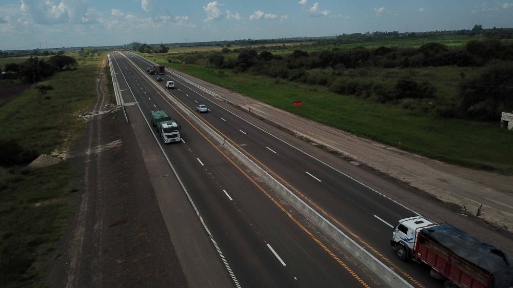 Chaco: Terminaron nuevo tramo de la autopista de la RN16