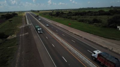 Chaco: Terminaron nuevo tramo de la autopista de la RN16